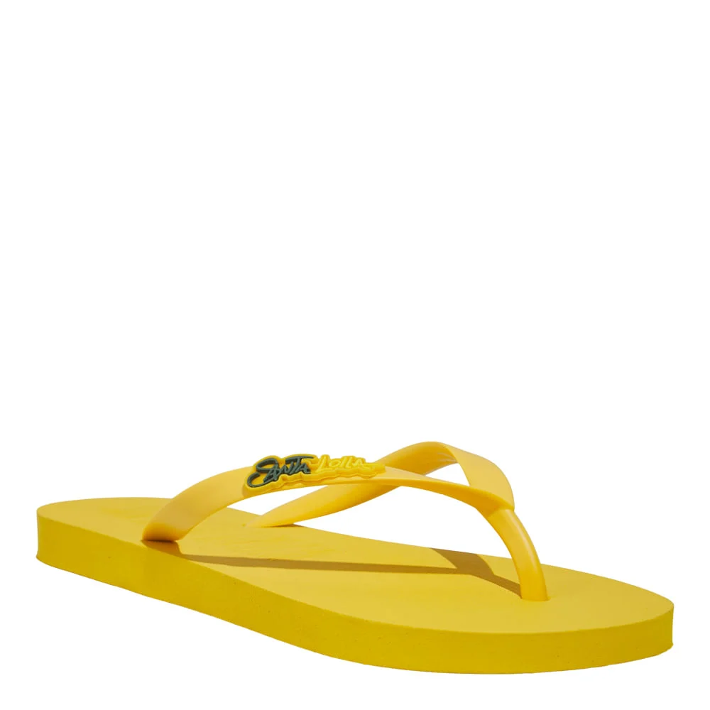 Chinelo Flip Flop Brasil Borracha Amarelo - vista 2 de 6