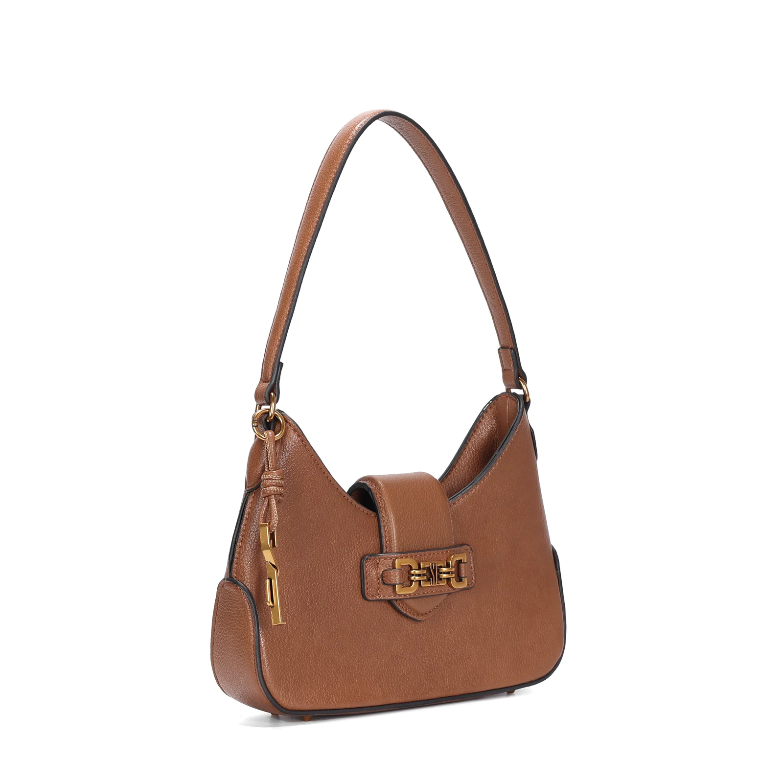 Bolsa Baguete Média Floater Marrom Bridão - vista 2 de 3