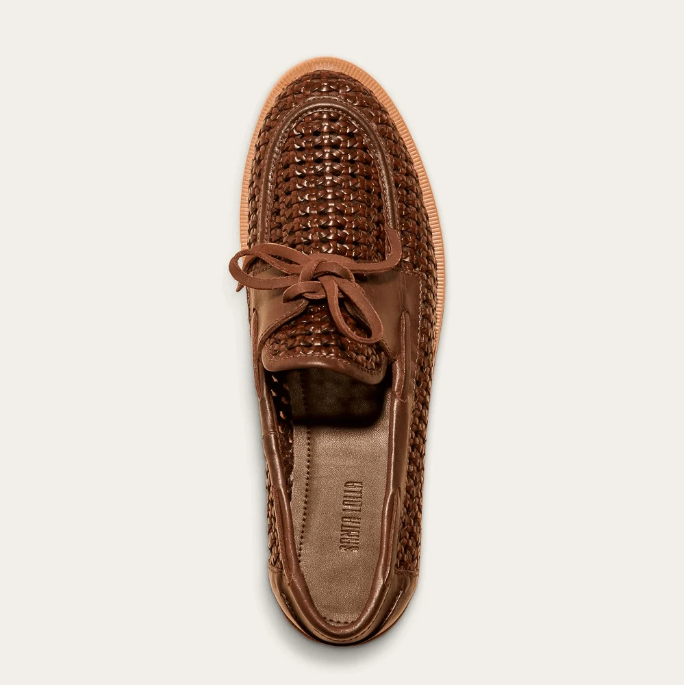 Mocassim Tramado Marrom Dark Cocoa - vista 2 de 2