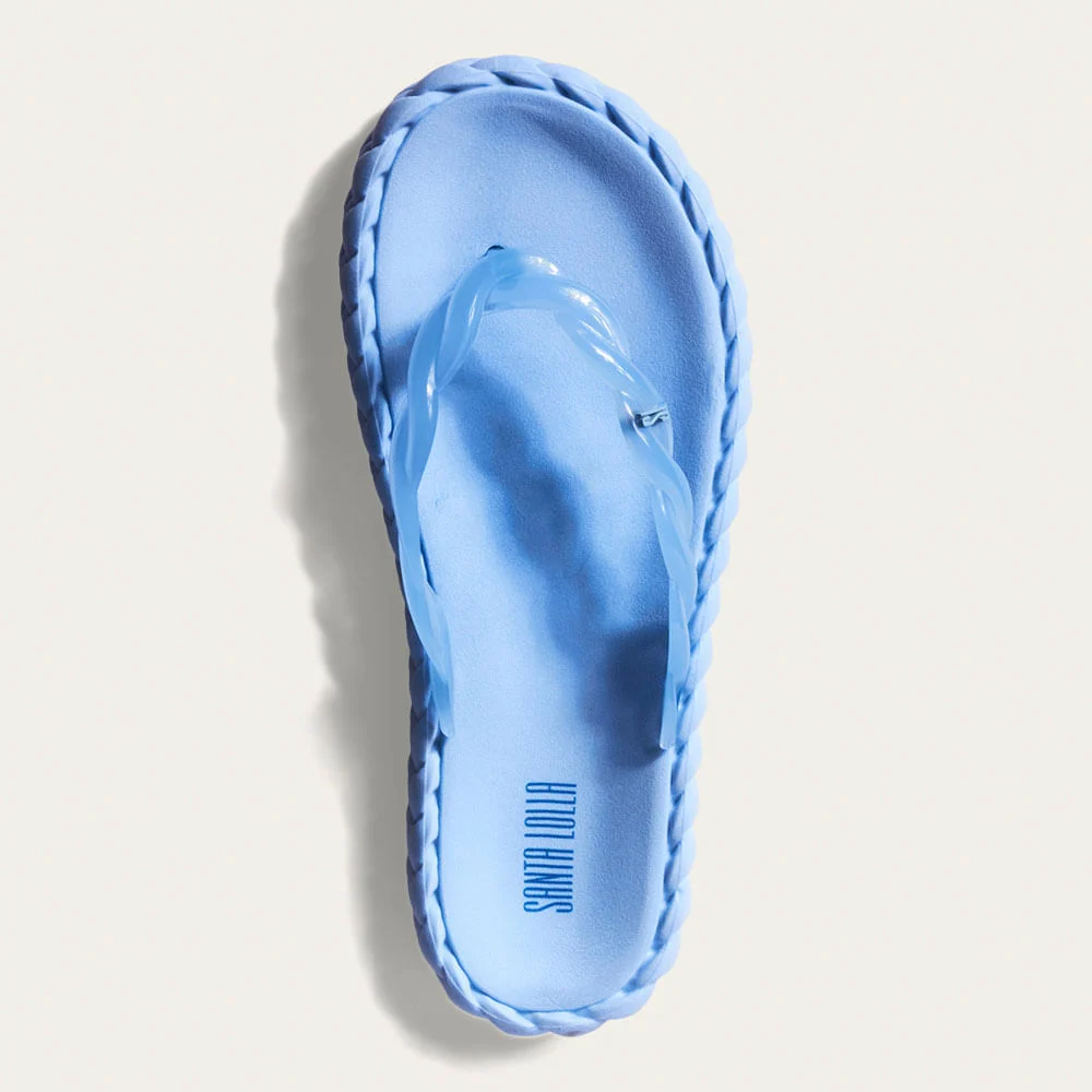 Papete Nuvem Borracha Soft Azul Bebê - vista 2 de 2
