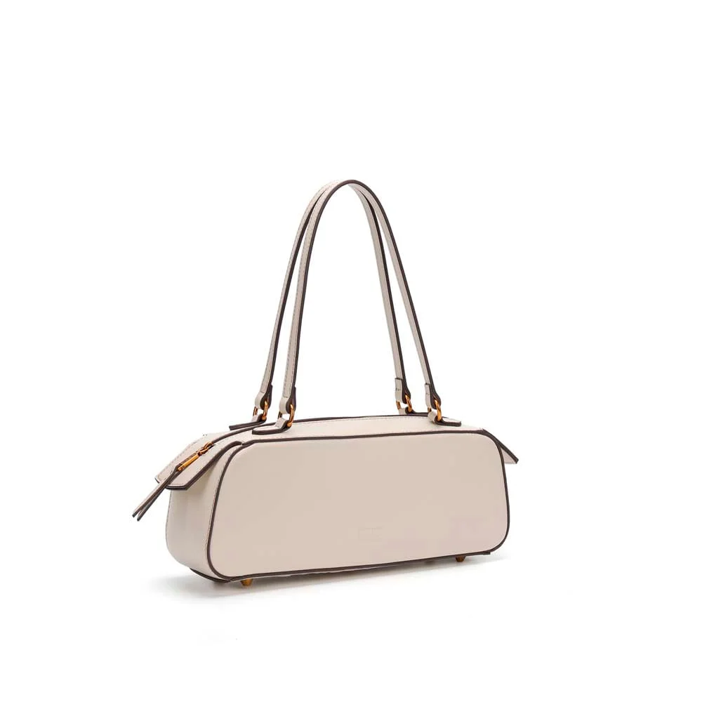 Bolsa Soft Alça De Ombro Bege Marfim - vista 2 de 5