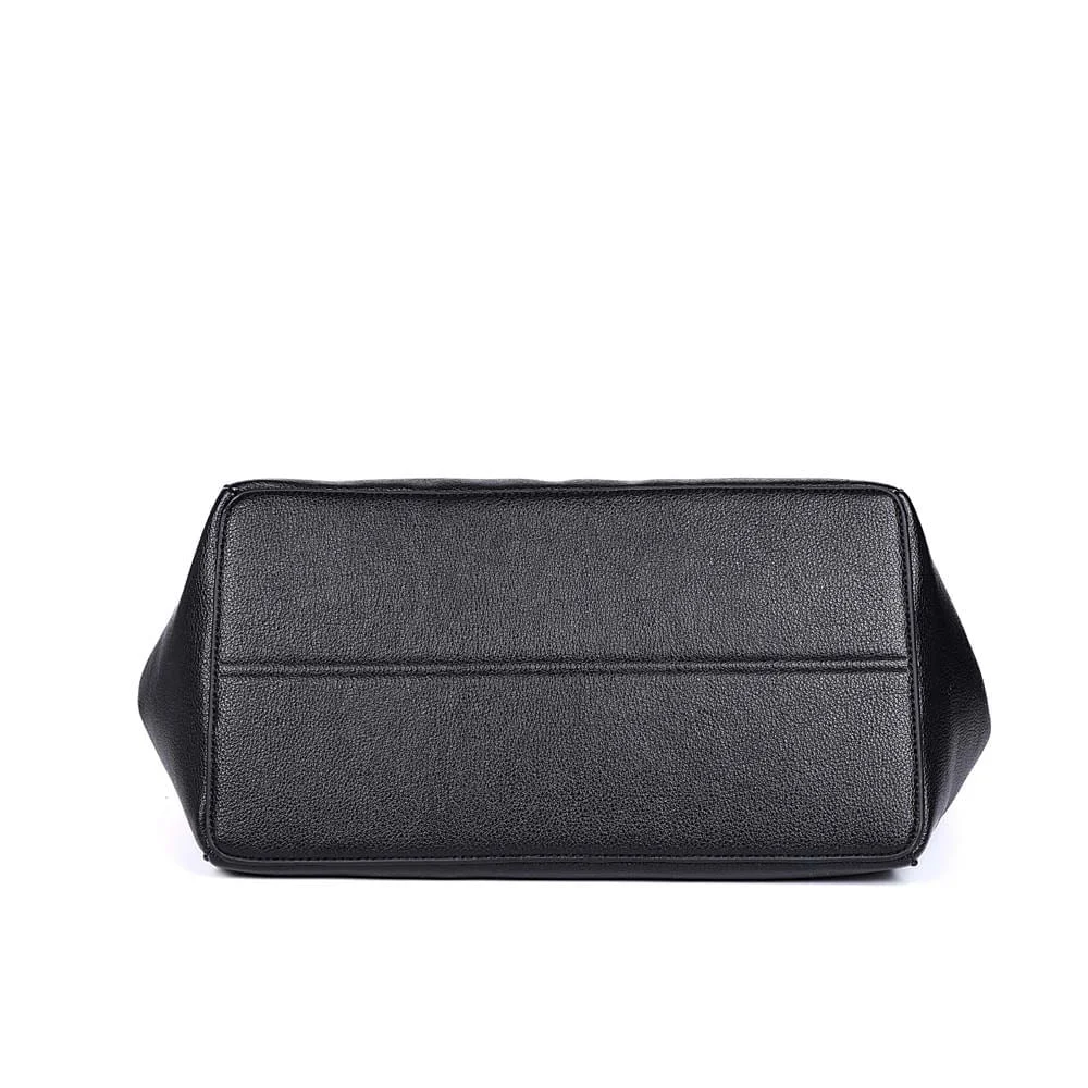 Bolsa Grande Floater Alça De Ombro Preta - vista 6 de 9