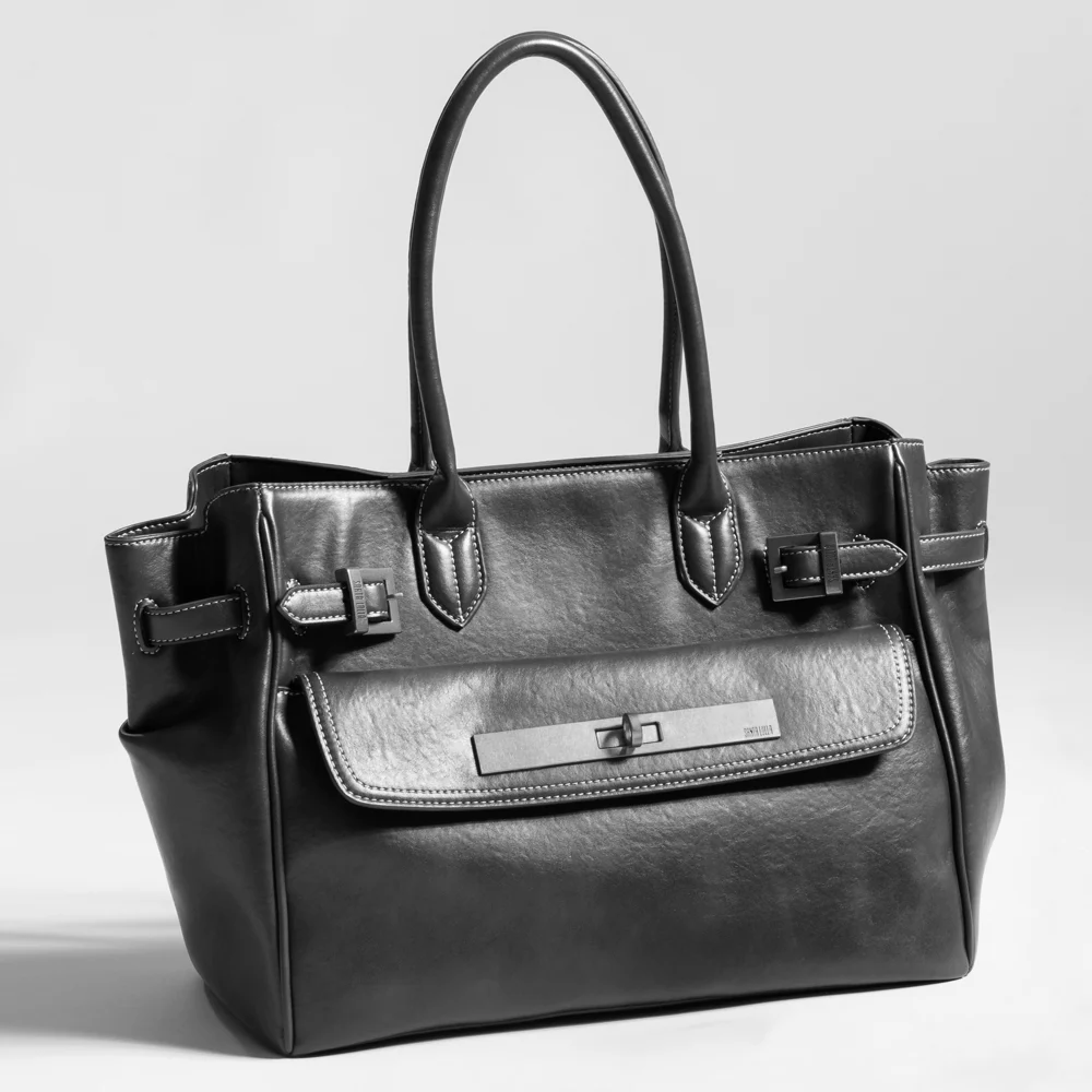 Bolsa Grande Floater Alça De Ombro Preta - vista 9 de 9