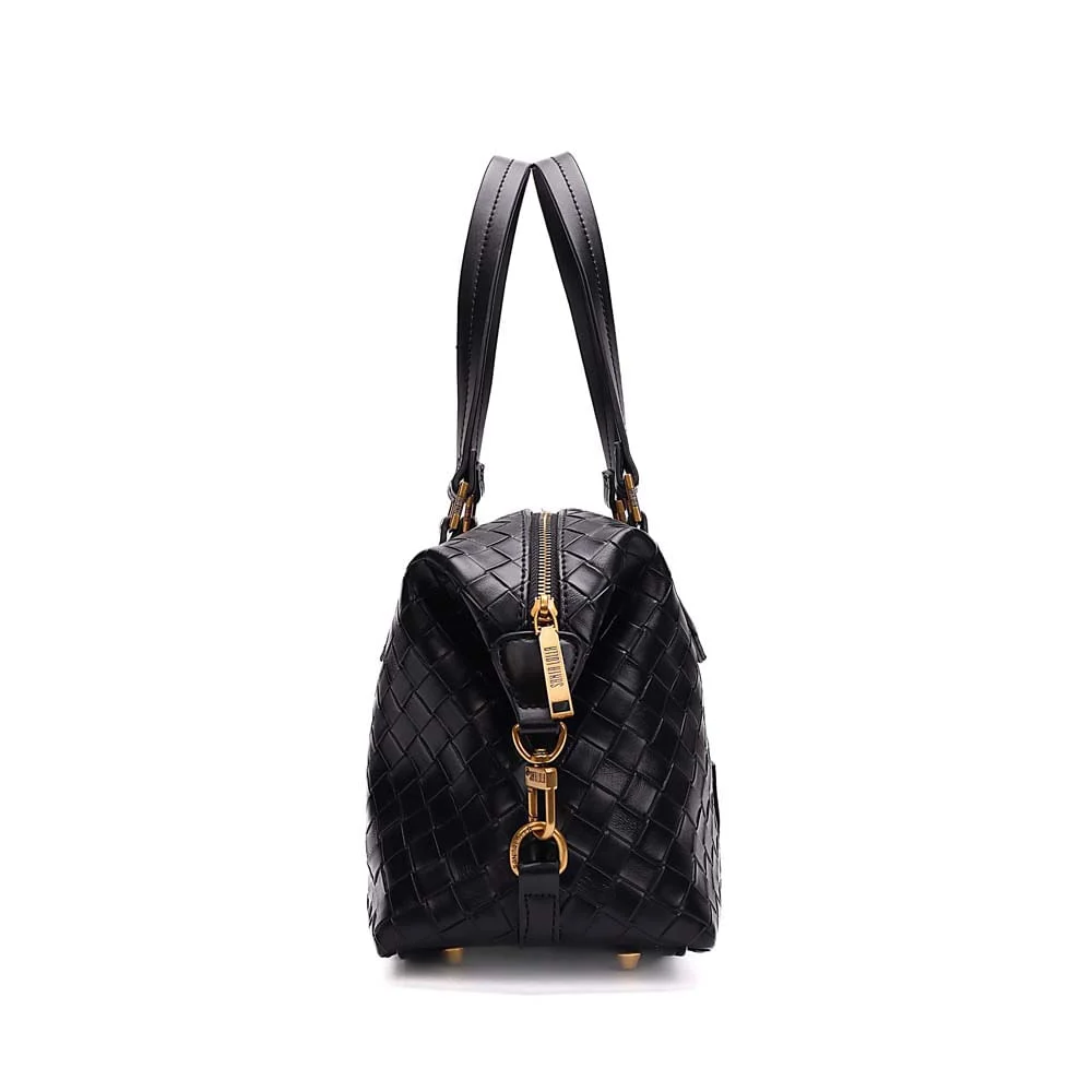Bolsa Grande Tressê Alça De Ombro Preta - vista 3 de 7