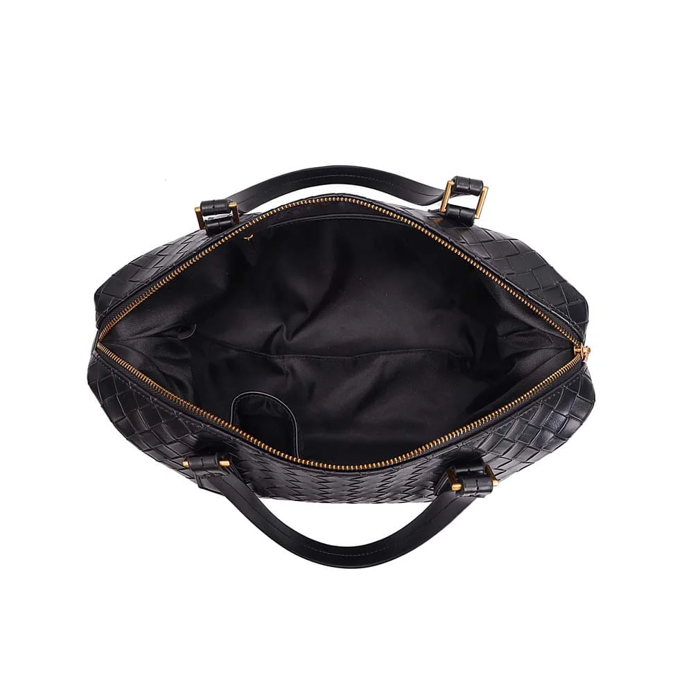 Bolsa Grande Tressê Alça De Ombro Preta - vista 6 de 7