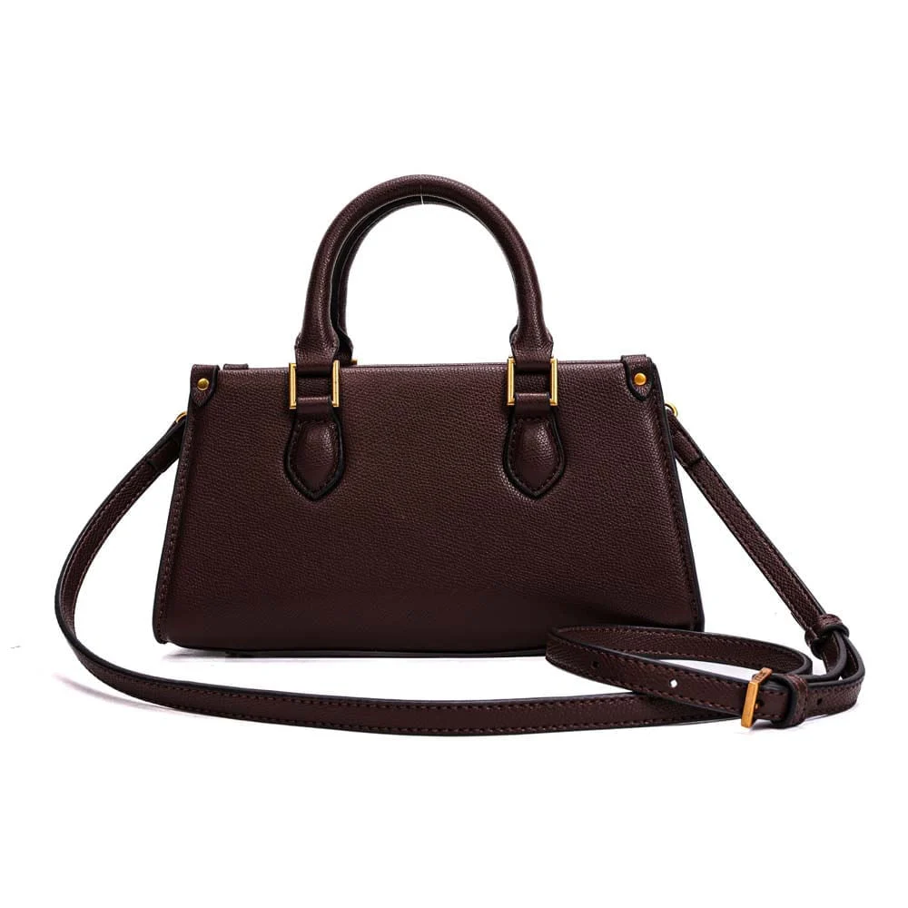 Bolsa Tote Alça Dupla Marrom Dark Cocoa - vista 5 de 7