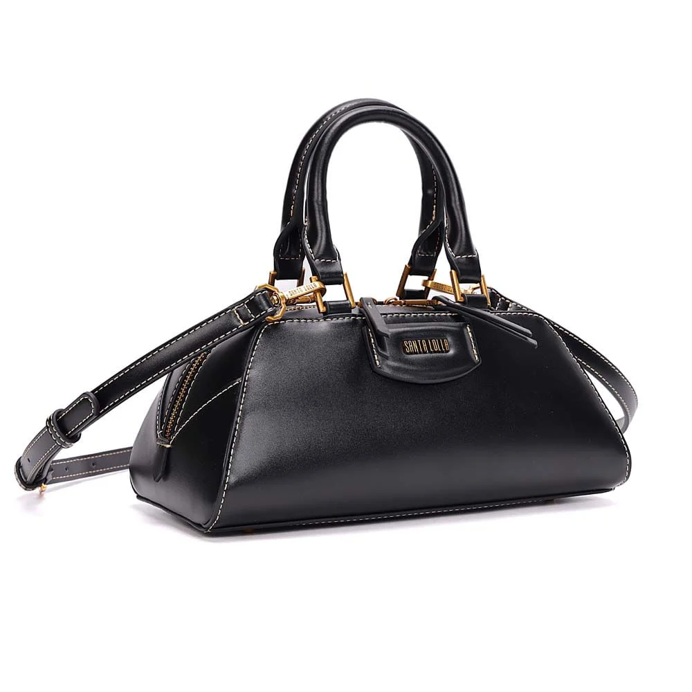Bolsa Média Soft Alça Dupla Preta - vista 2 de 7