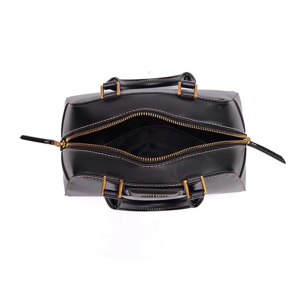 Bolsa Média Soft Alça Dupla Preta - vista 7 de 7