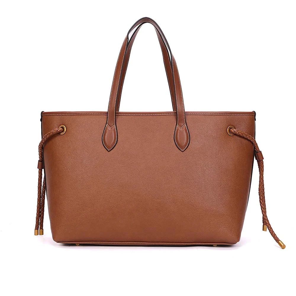 Bolsa Shopper Floater Alça De Ombro Marrom Safari - vista 5 de 7