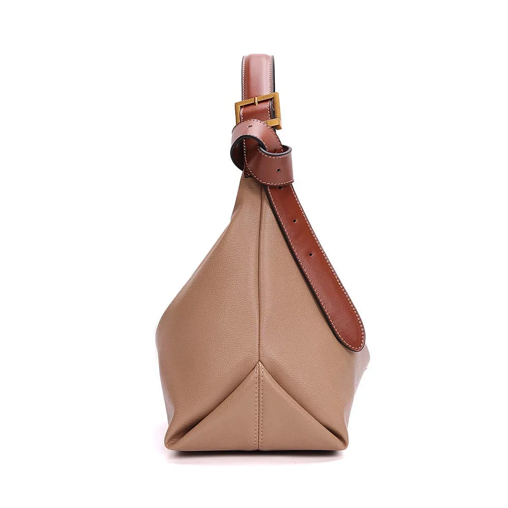 Bolsa Média Floater Alça De Ombro Bege Areia - vista 4 de 7