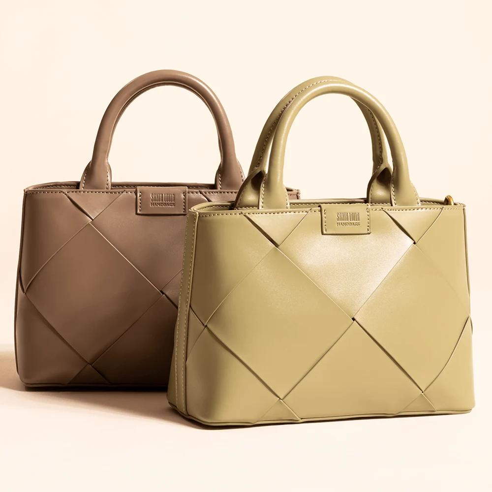 Bolsa Tote Soft Alça Dupla Cinza Fog - vista 8 de 9