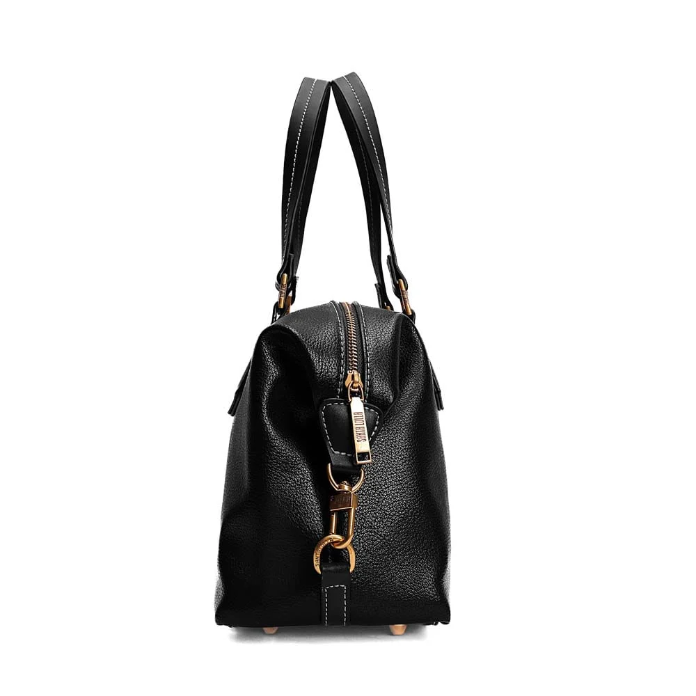 Bolsa Grande Floater Alça De Ombro Preta - vista 4 de 7