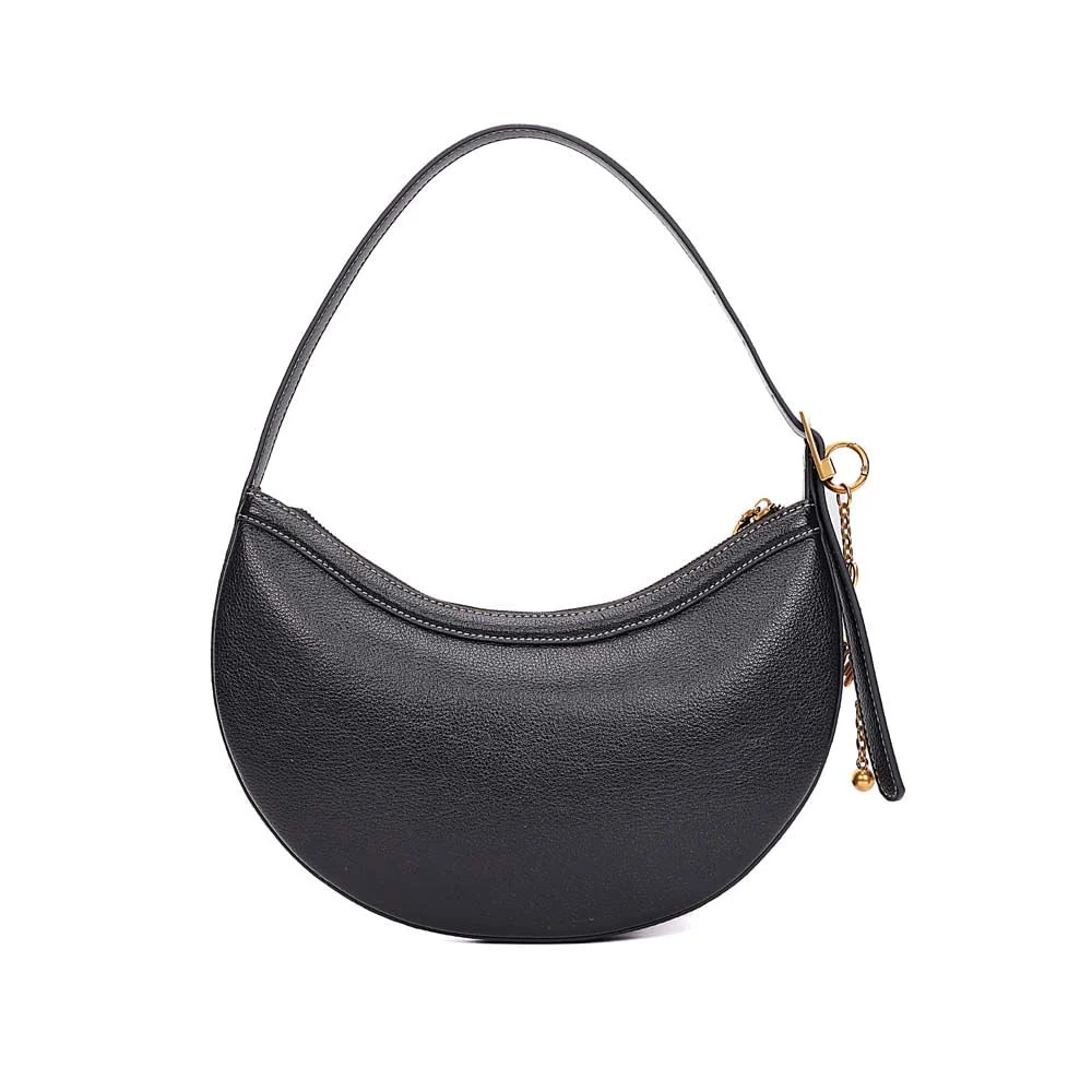 Bolsa Meia Lua Floater Alça De Ombro Preta - vista 5 de 7