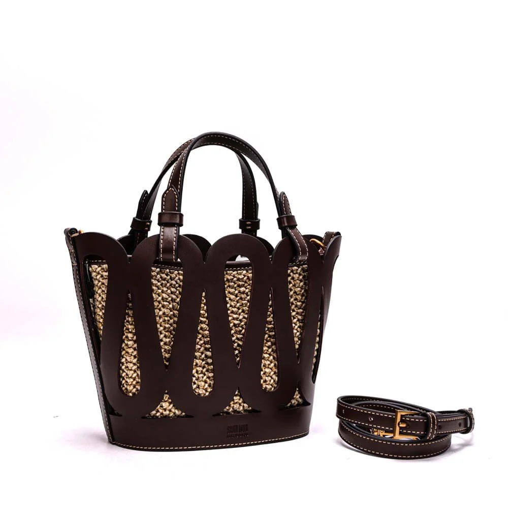 Bolsa Tote Soft Alça De Ombro Marrom Dark Cocoa - vista 2 de 10
