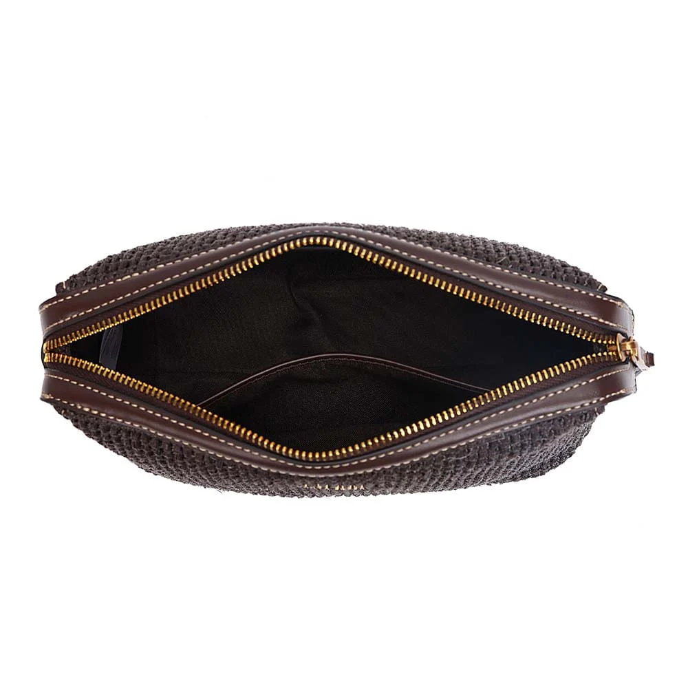 Necessaire Tramado Marrom Dark Cocoa - vista 7 de 7