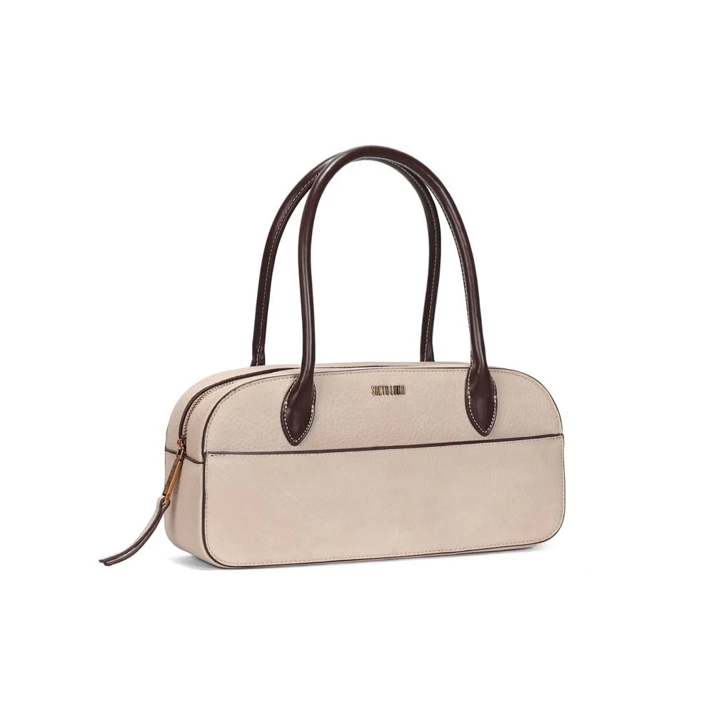 Bolsa Média Estruturada Floater Cinza Fog - vista 2 de 3