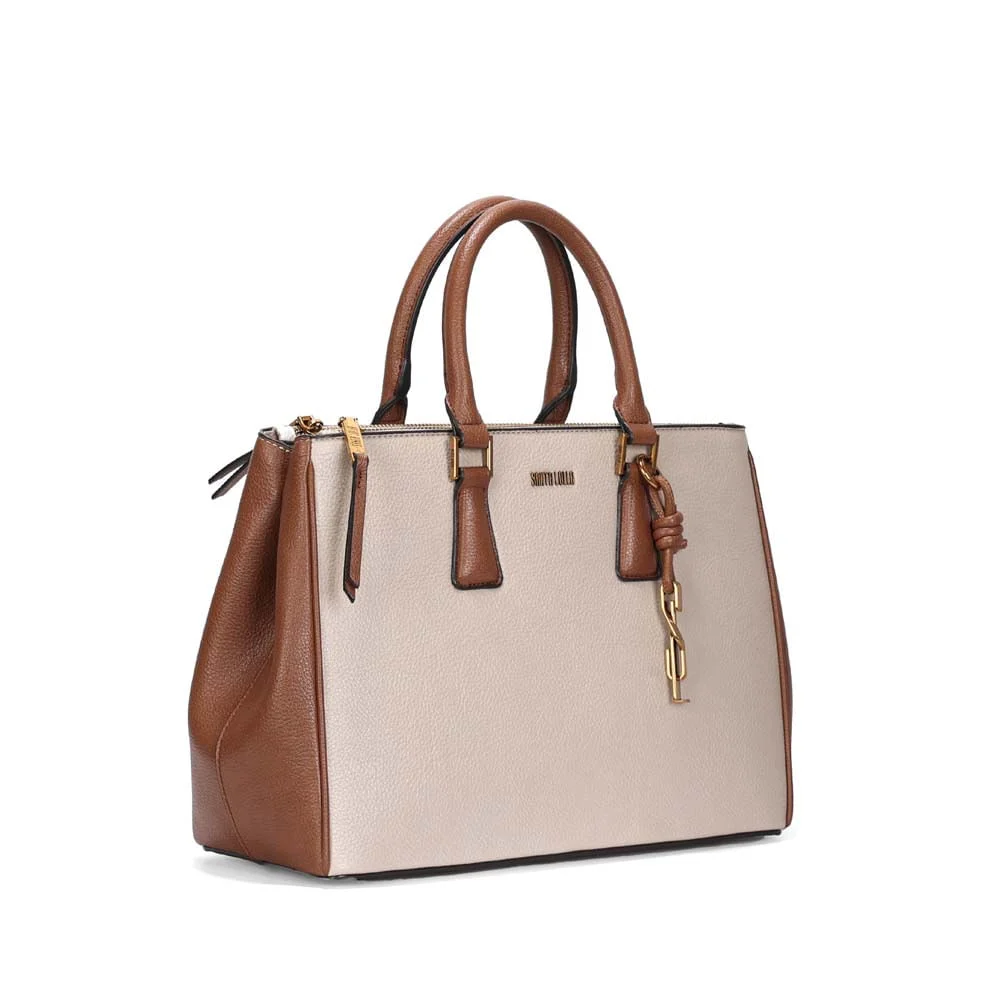Bolsa Tote Grande Floater Alça Transversal Marfim - vista 2 de 3