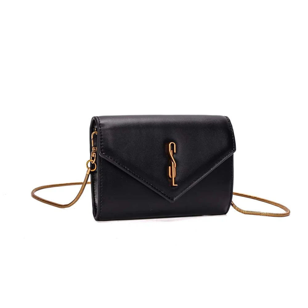 Bolsa Carteira Pequena Soft Liso Transversal Preto - vista 2 de 7