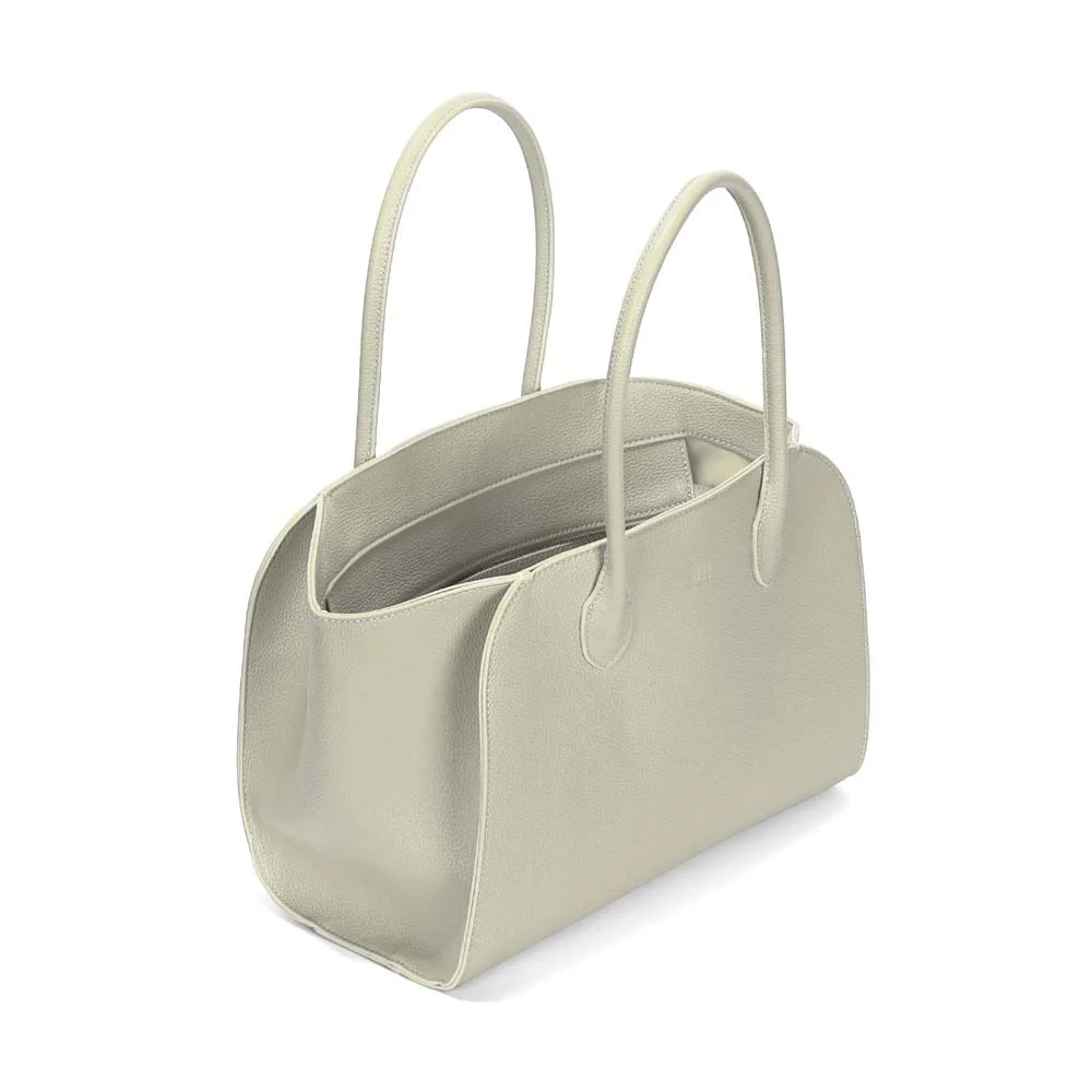 Bolsa Estruturada Floater Alça De Ombro Verde Pistache - vista 3 de 3