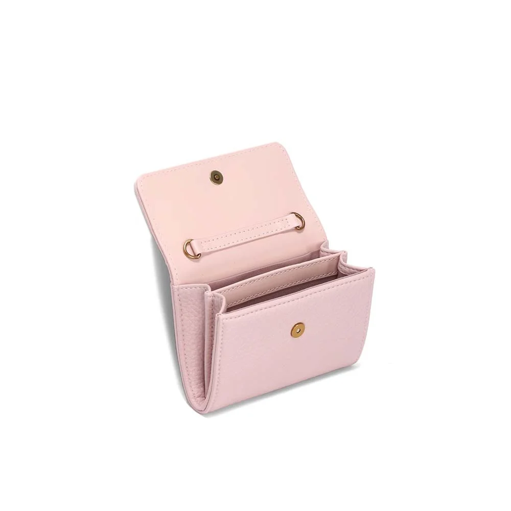 Bolsa Carteira Mini Floater Rosa Alça Corrente - vista 3 de 3