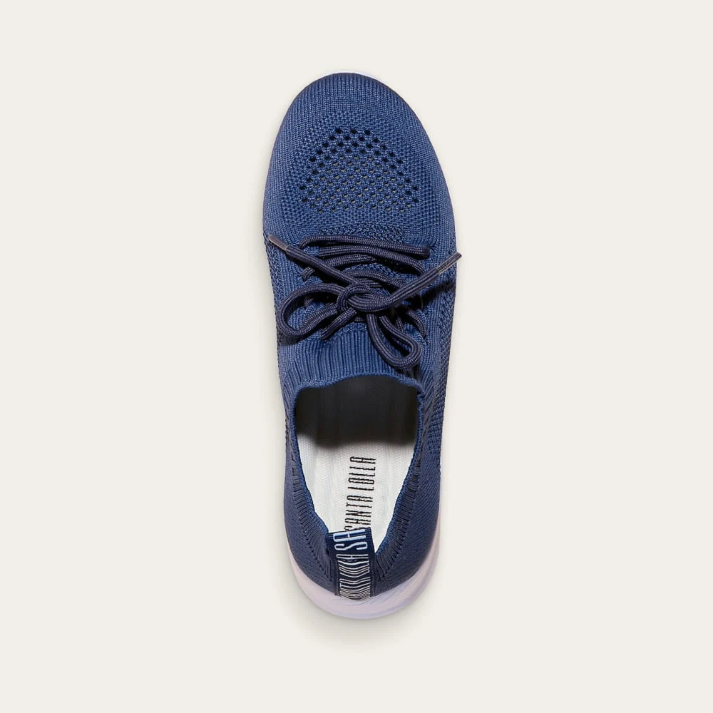 Tênis Tecido Knit Azul Marinho - vista 2 de 2