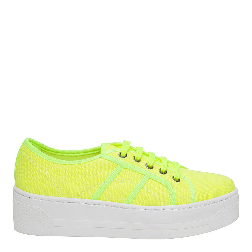 Tênis Detalhes Amarelo Neon - vista 1 de 4
