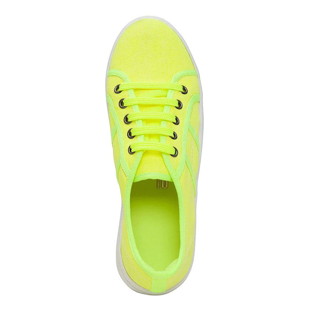 Tênis Detalhes Amarelo Neon - vista 4 de 4