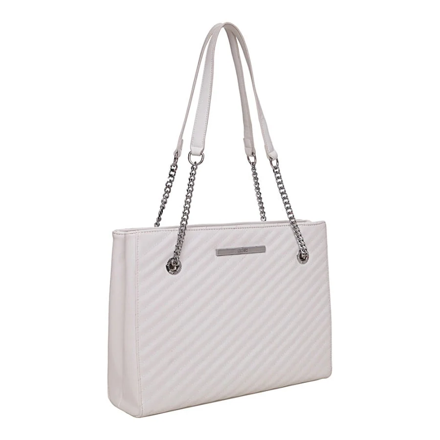 Bolsa Matelassê Corrente Branca - vista 2 de 2