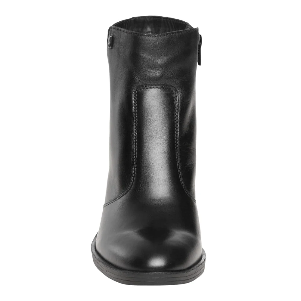 Bota Napa Confort Salto Baixo Preta - vista 3 de 4