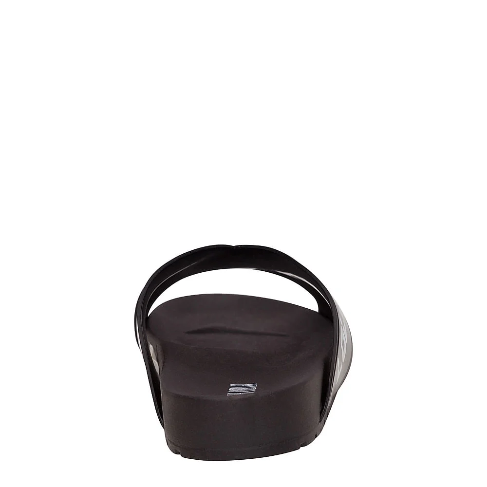 Slide Borracha Sport Cruzado Preto - vista 3 de 4