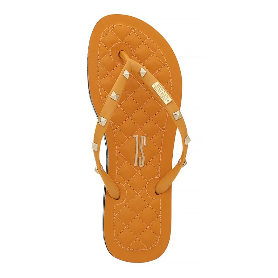 Flip Flop Rebite Amarelo - vista 4 de 4