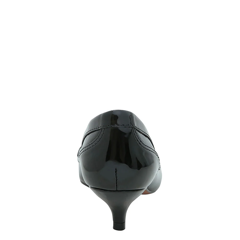 Scarpin Verniz Preto - vista 3 de 4