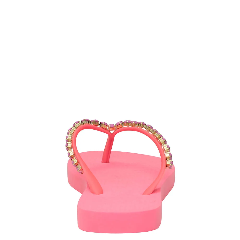Flip Flop Borracha Rosa Neon - vista 3 de 4