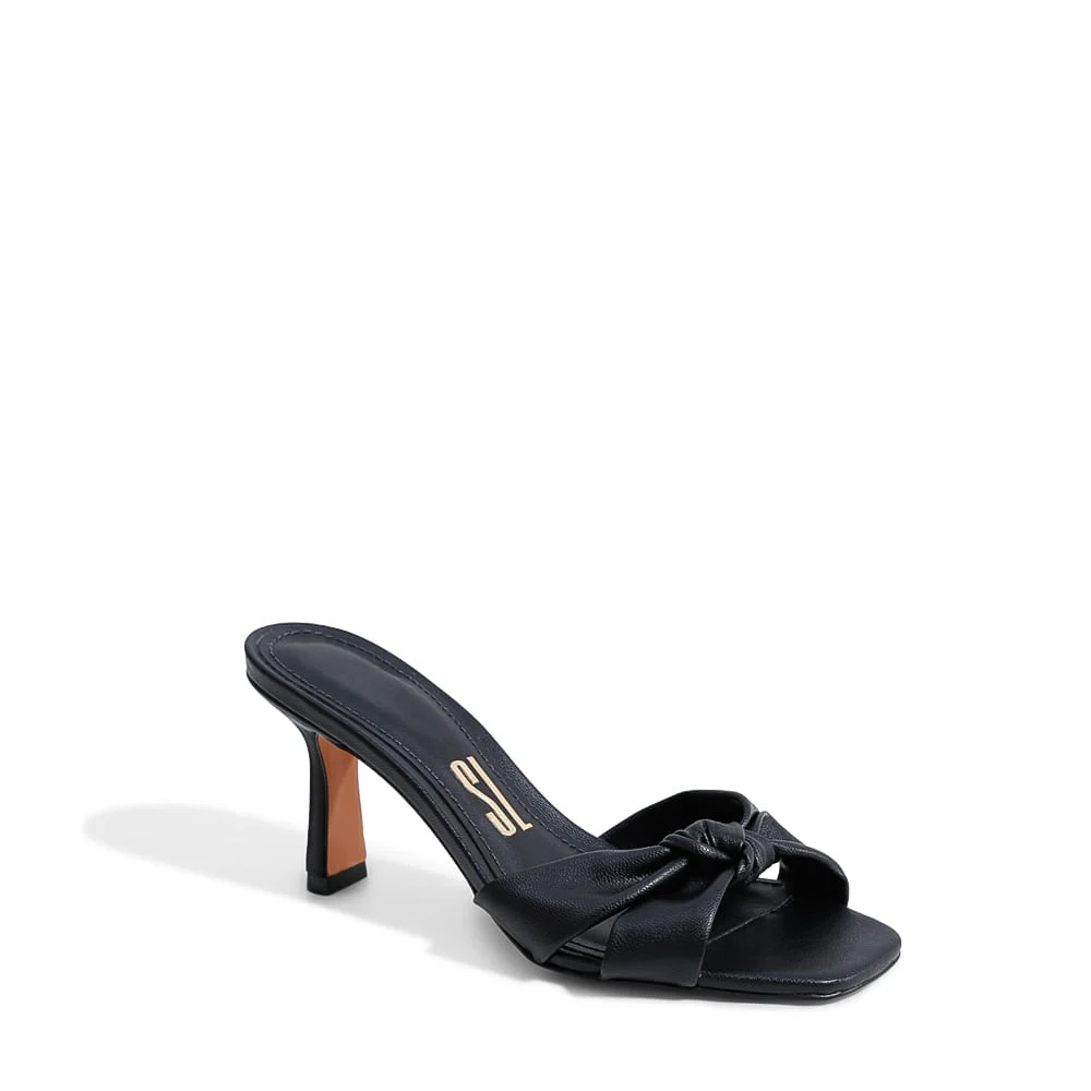 Mule Ecoform Nó Preto - vista 2 de 3