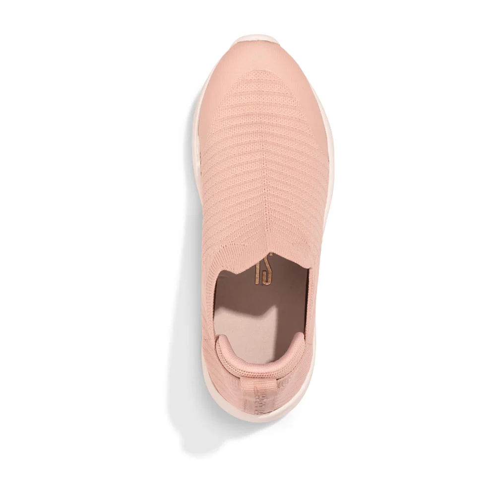 Tênis Slip On Knit Sport Rosa - vista 2 de 4