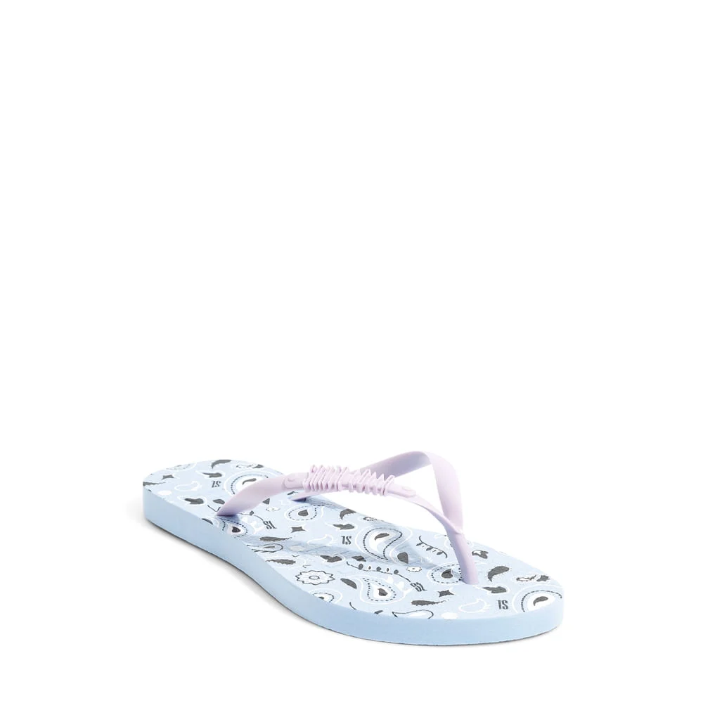 Flip Flop Borracha Bandana Azul - vista 2 de 4