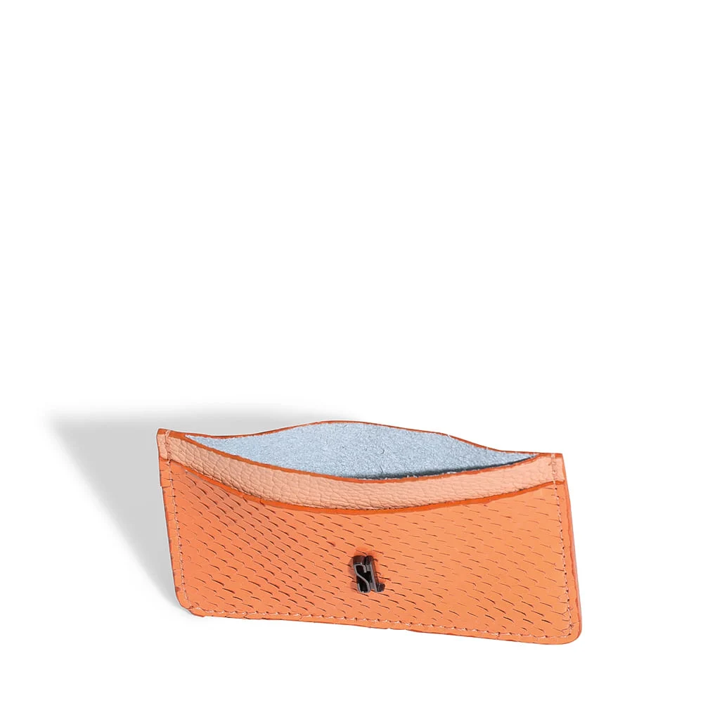 Porta Cartão Snake Petit Hot Laranja Peach - vista 2 de 2