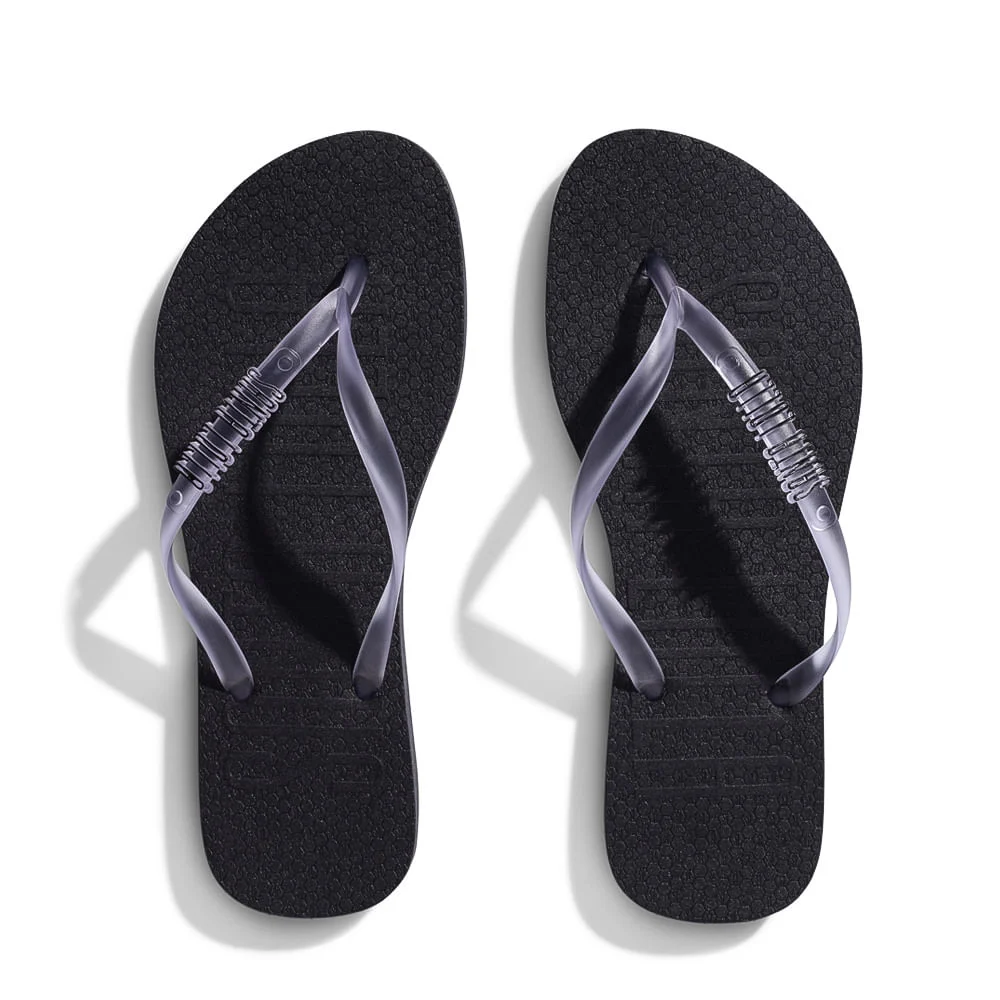 Chinelo Flip Flop Borracha Preto - vista 2 de 4