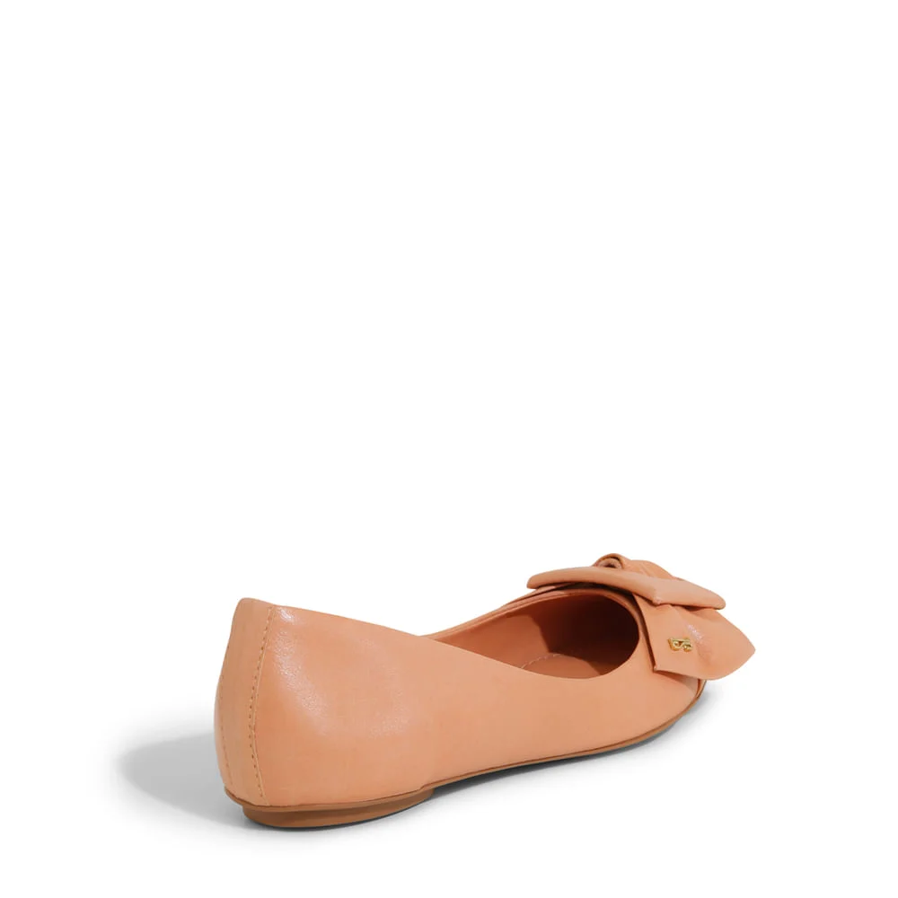 Sapatilha Couro Nobre Soft Marrom Duna - vista 4 de 4