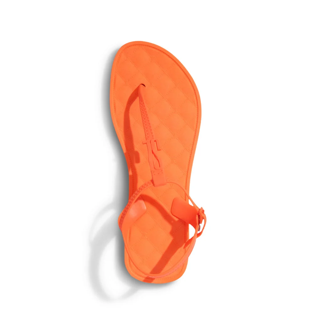 Flip Flop Borracha Laranja Tangerina - vista 2 de 4