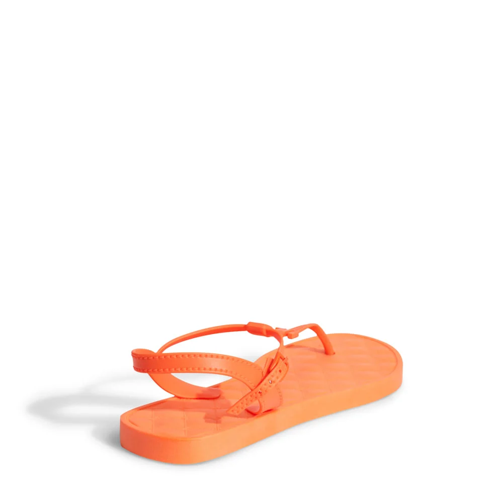 Flip Flop Borracha Laranja Tangerina - vista 3 de 4