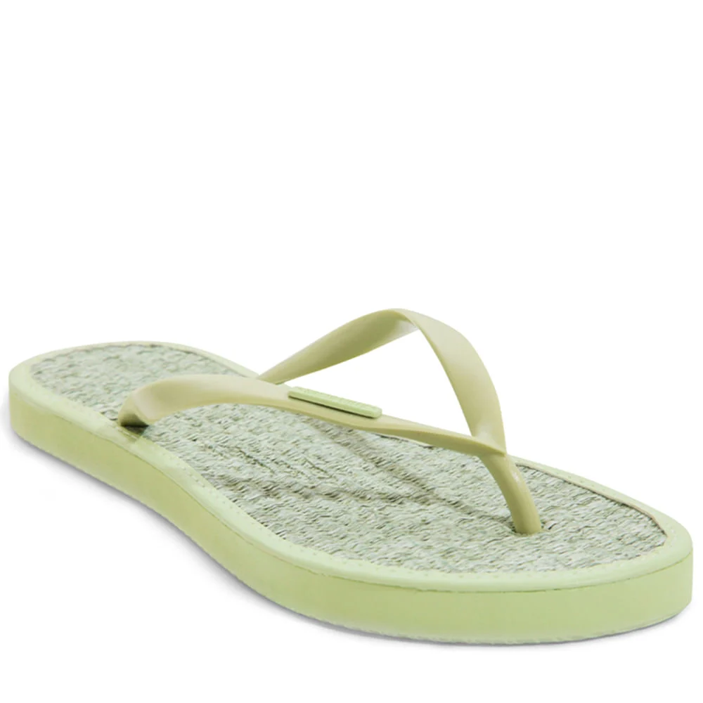 Flip Flop Borracha Verde Agua - vista 3 de 4