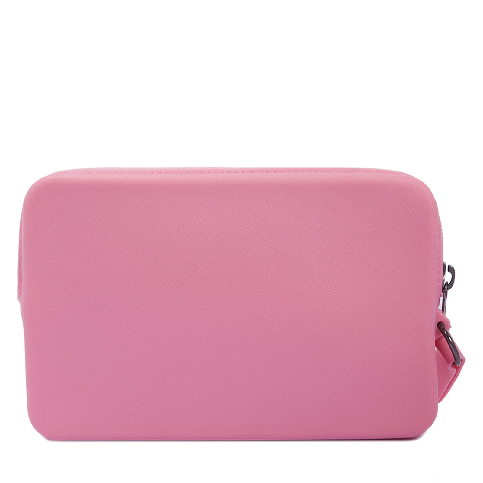 Clutch Borracha Rosa Chiclete - vista 3 de 5