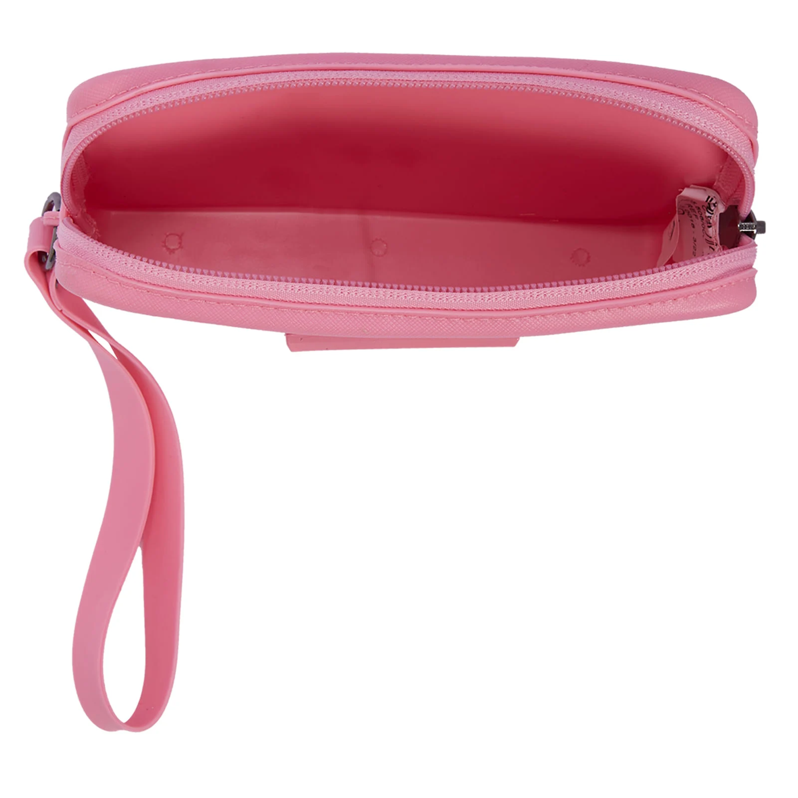 Clutch Borracha Rosa Chiclete - vista 5 de 5