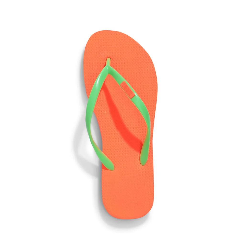 Flip Flop Borracha Laranja Tangerina - vista 2 de 5