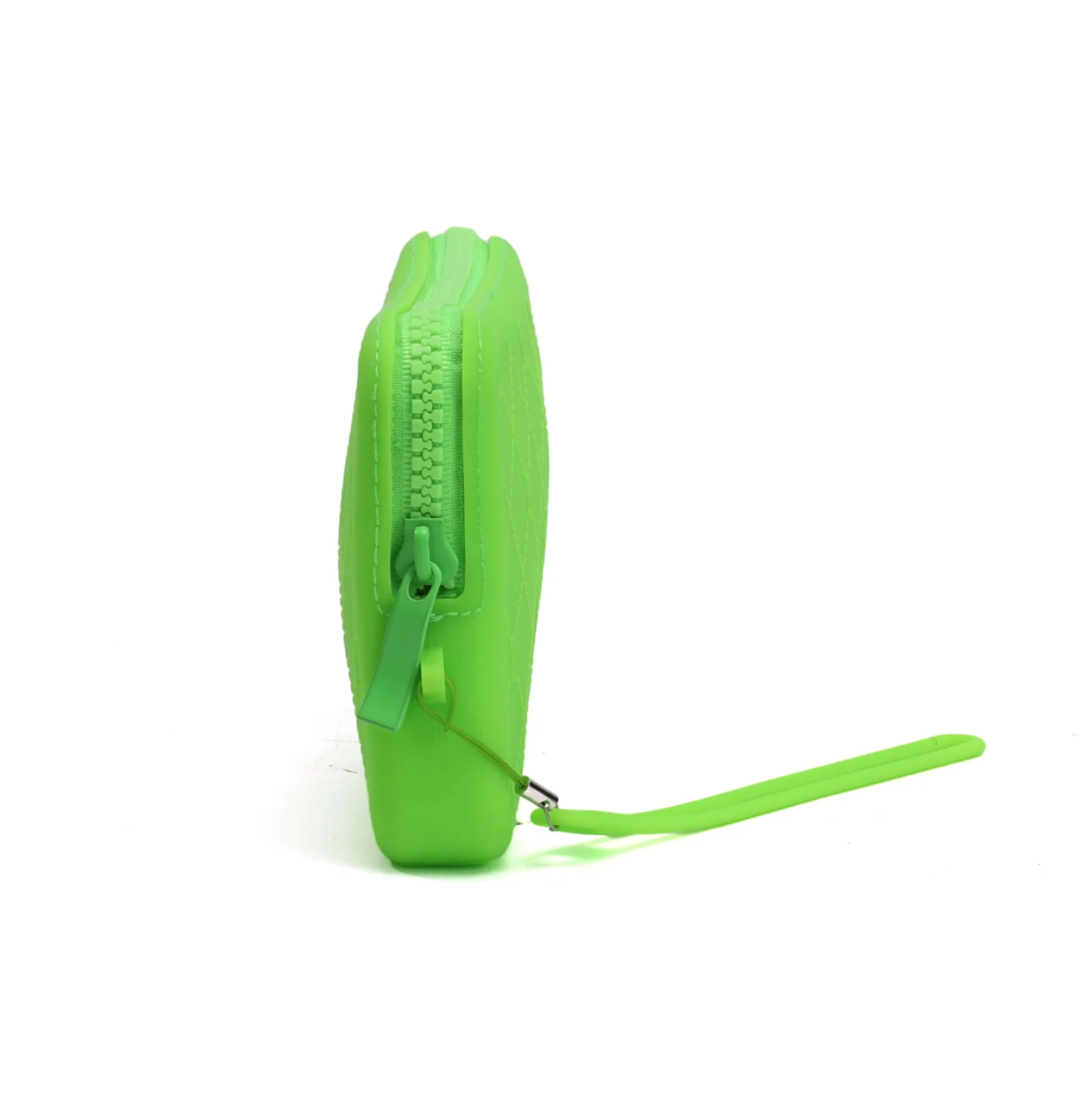 Bolsa Clutch Verde Borracha Alça - vista 4 de 4
