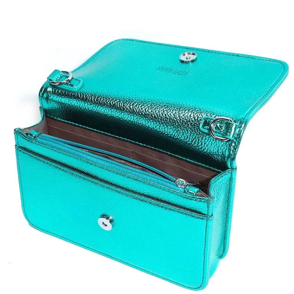 Bolsa Metalizado Verde Savage - vista 4 de 4