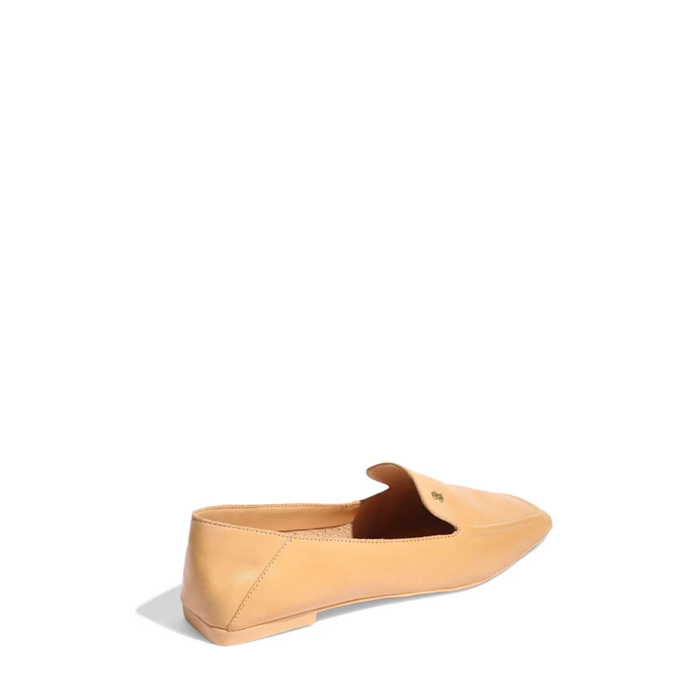 Mocassim Couro Nobre Bege - vista 4 de 4