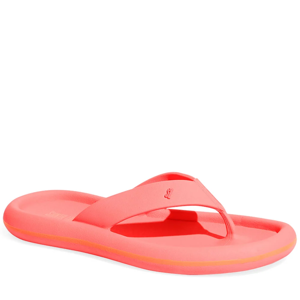 Flip Flop Borracha Rosa Intenso - vista 3 de 4