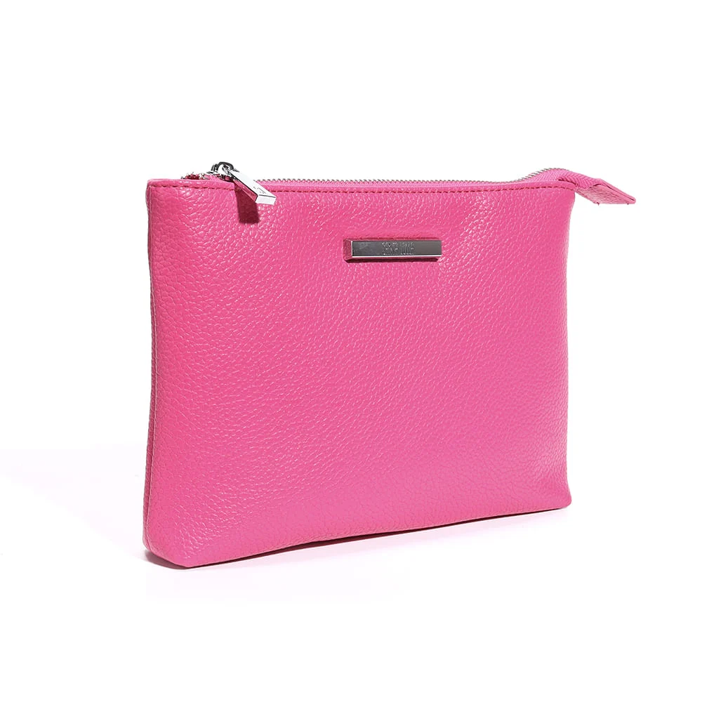 Bolsa Transversal Rosa Alça Fina - vista 2 de 3